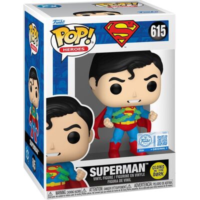 Funko, Funko POP! Exclusive, SUPERBOHATEROWIE, Figurka Kolekcjonerska, DC Comics, Superman (GLOW) Funko, Funko POP! Exclusive, SUPERBOHATEROWIE, Figurka Kolekcjonerska, DC Comics, Superman (GLOW)