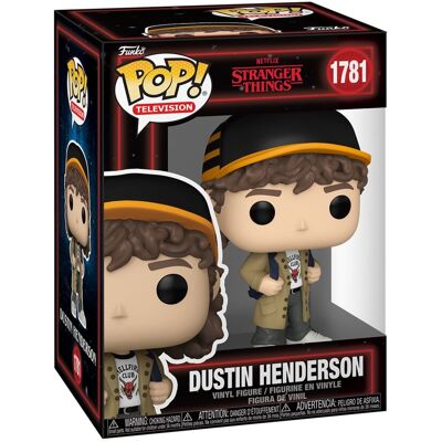 Funko, Funko POP!, FANTASTYKA, Figurka Kolekcjonerska, Stranger Things (TV), Dustin Handerson Funko, Funko POP!, FANTASTYKA, Figurka Kolekcjonerska, Stranger Things (TV), Dustin Handerson