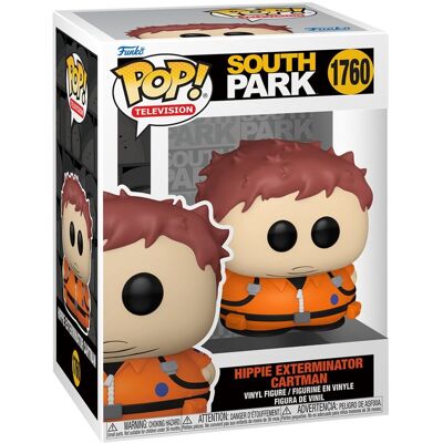 Funko, Funko POP!, KRESKÓWKI, Figurka Kolekcjonerska,South Park, Hippie Exterminator Cartman Funko, Funko POP!, KRESKÓWKI, Figurka Kolekcjonerska,South Park, Hippie Exterminator Cartman