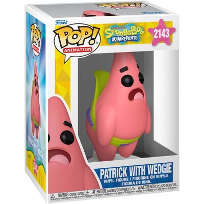 Funko, Funko POP!, KRESKÓWKI, Figurka Kolekcjonerska, Spongebob Squarepants, Patrick Star with Wedgie Funko, Funko POP!, KRESKÓWKI, Figurka Kolekcjonerska, Spongebob Squarepants, Patrick Star with Wedgie