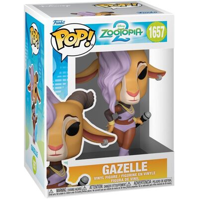 Funko, Funko POP!, KRESKÓWKI, Figurka Kolekcjonerska, Zootopia 2, Gazelle Funko, Funko POP!, KRESKÓWKI, Figurka Kolekcjonerska, Zootopia 2, Gazelle
