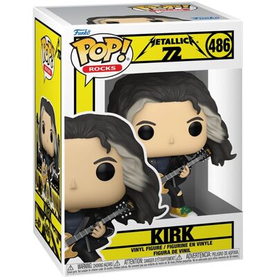 Funko, Funko POP!, MUZYKA, Figurka Kolekcjonerska,Metallica, Kirk (72S) Funko, Funko POP!, MUZYKA, Figurka Kolekcjonerska,Metallica, Kirk (72S)