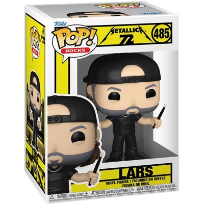 Funko, Funko POP!, MUZYKA, Figurka Kolekcjonerska,Metallica, Lars (72S) Funko, Funko POP!, MUZYKA, Figurka Kolekcjonerska,Metallica, Lars (72S)