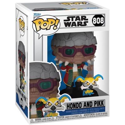Funko, Funko POP!, SCI-FI, Figurka Kolekcjonerska,Star Wars: Clone Wars, Hondo & Pikk Funko, Funko POP!, SCI-FI, Figurka Kolekcjonerska,Star Wars: Clone Wars, Hondo & Pikk