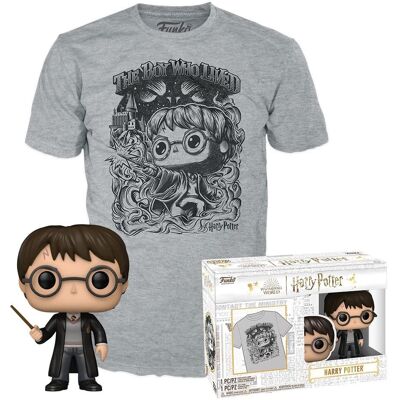 Funko, Funko Pop! & T-Shirt, Fantastyka, Figurka Kolekcjonerska, Harry Potter,Harry Potter- Xl Funko, Funko Pop! & T-Shirt, Fantastyka, Figurka Kolekcjonerska, Harry Potter,Harry Potter- Xl