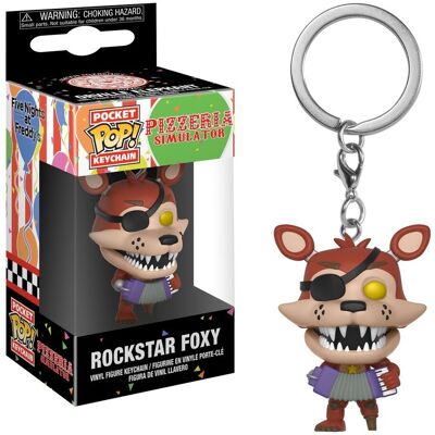 Funko Pocket POP! Keychain, breloczek, FNAF, Rockstar Foxy Funko Pocket POP! Keychain, breloczek, FNAF, Rockstar Foxy
