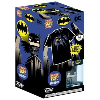 Funko - Pocket Pop! & Tee DC Batman - Zestaw koszulek Funko - Pocket Pop! & Tee DC Batman - Zestaw koszulek