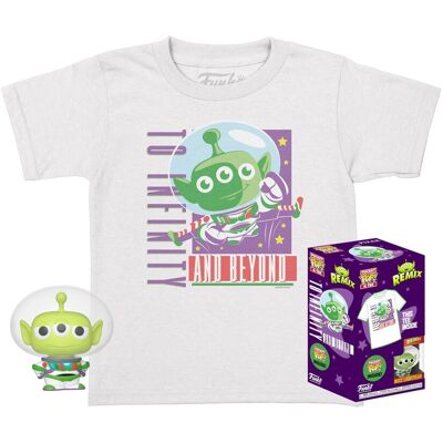 Funko Pocket Pop & Tee: Disney - Alien Buzz Lightyear - Extra - dla dzieci i dzieci - bardzo duży - (XL) - Disney: Toy Story - T-shirt - ubrania z k.. Funko Pocket Pop & Tee: Disney - Alien Buzz Lightyear - Extra - dla dzieci i dzieci - bardzo duży - (XL) - Disney: Toy Story - T-shirt - ubrania z k..