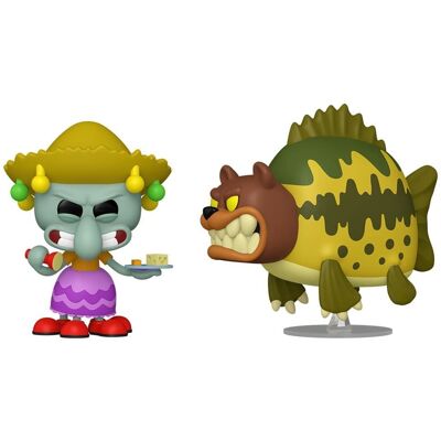Funko POP! Animation SpongeBob: Squidward i Sea Bear figurka 9 cm Funko POP! Animation SpongeBob: Squidward i Sea Bear figurka 9 cm