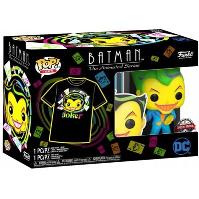 Funko POP! Batman The Joker Glow 370 figurka+T-shirt L Funko POP! Batman The Joker Glow 370 figurka+T-shirt L