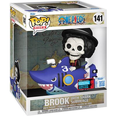 Funko POP! - Brook with Shark Submerge 141 - ONE PIECE Funko POP! - Brook with Shark Submerge 141 - ONE PIECE