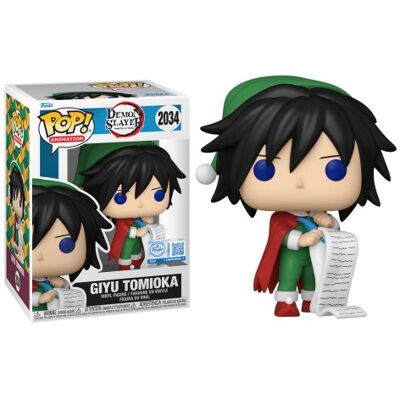 Funko POP! Demon Slayer Figurka Holiday Giyu Tomioka 2034 Funko POP! Demon Slayer Figurka Holiday Giyu Tomioka 2034
