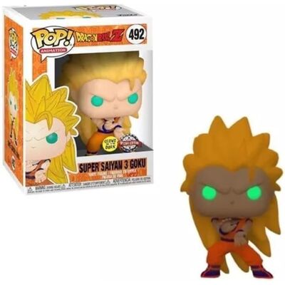 funko pop! dragon ball z super saiyan 3 goku glow in the dark gitd exc funko pop! dragon ball z super saiyan 3 goku glow in the dark gitd exc