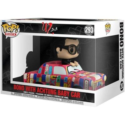 Funko POP!,figurka kolekcjonerska,U2,Bono with Achtung Baby Car Funko POP!,figurka kolekcjonerska,U2,Bono with Achtung Baby Car