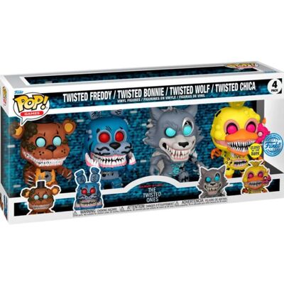 funko pop! five nights at freddy's 4 pack bonnie chica sp. edition funko pop! five nights at freddy's 4 pack bonnie chica sp. edition