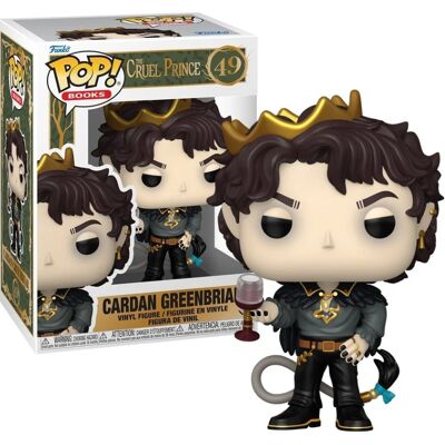 funko pop! folk of air books 49 cardan greenbriar (the cruel prince) funko pop! folk of air books 49 cardan greenbriar (the cruel prince)