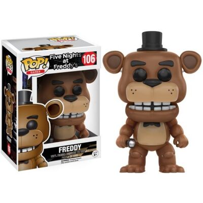 Funko POP! Games, figurka kolekcjonerska, FNAF, Freddy, 106 Funko POP! Games, figurka kolekcjonerska, FNAF, Freddy, 106