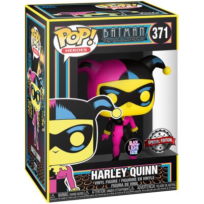 Funko POP! Heroes, figurka kolekcjonerska, Batman, Harley Quinn, Glow, 371 Funko POP! Heroes, figurka kolekcjonerska, Batman, Harley Quinn, Glow, 371