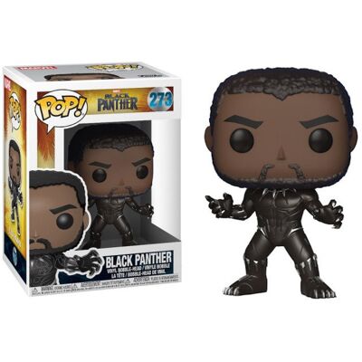 Funko POP! Marvel, figurka kolekcjonerska, Black Panther, 273 Funko POP! Marvel, figurka kolekcjonerska, Black Panther, 273
