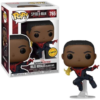 Funko POP! Marvel, figurka kolekcjonerska, Spider-Man, Miles Morales, 765 Funko POP! Marvel, figurka kolekcjonerska, Spider-Man, Miles Morales, 765