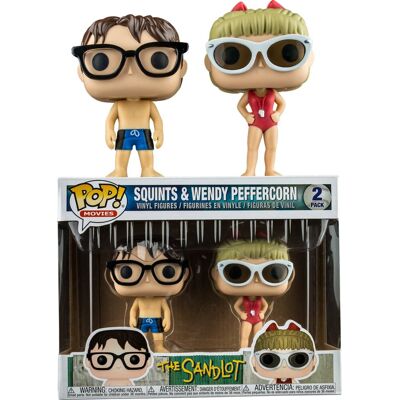 Funko POP! Movies, figurka kolekcjonerska,The Sandlot, Squints&Wendy; Peffercorn, 2pack Funko POP! Movies, figurka kolekcjonerska,The Sandlot, Squints&Wendy; Peffercorn, 2pack