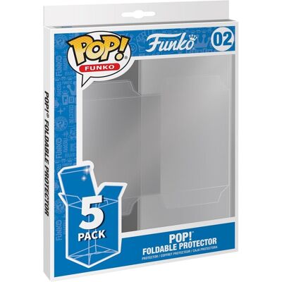 Funko POP! Protector: Składany ochraniacz POP 5PK (bez UV) - Premium Protector Gablotki Pop! Kolekcjonerskie figurki winylowe - Trwałe - krystaliczn.. Funko POP! Protector: Składany ochraniacz POP 5PK (bez UV) - Premium Protector Gablotki Pop! Kolekcjonerskie figurki winylowe - Trwałe - krystaliczn..