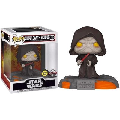 Funko Pop! Red Saber Series Darth Sidious Star Wars #512 Funko Pop! Red Saber Series Darth Sidious Star Wars #512