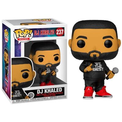 Funko POP! Rocks, figurka kolekcjonerska, Dj Khaled, 237 Funko POP! Rocks, figurka kolekcjonerska, Dj Khaled, 237