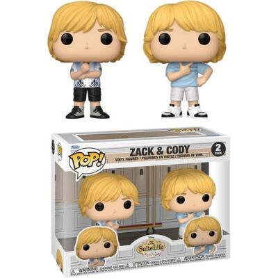 funko pop! suite life of zack & cody television 2-pack zack & cody funko pop! suite life of zack & cody television 2-pack zack & cody