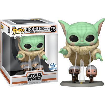 Funko Grogu Macy's Thanksgiving Day Parade - Mandalorian - Star Wars - #575 Funko Grogu Macy's Thanksgiving Day Parade - Mandalorian - Star Wars - #575