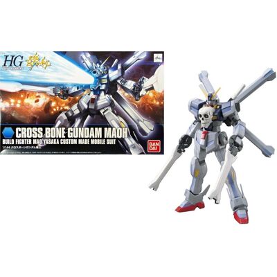 Bandai gundam hgbf 1/144 cross bone gundam maoh model kit Bandai gundam hgbf 1/144 cross bone gundam maoh model kit