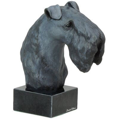 Inny producent Kerry Blue Terrier ręcznie pomalowana statuetka Art-Dog Inny producent Kerry Blue Terrier ręcznie pomalowana statuetka Art-Dog