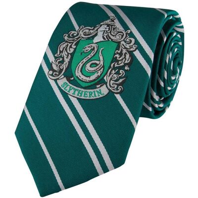 Cinereplicas Krawat Woven Slytherin Harry Potter - Nowa Edycja 100% Mikrofibra Cinereplicas Krawat Woven Slytherin Harry Potter - Nowa Edycja 100% Mikrofibra