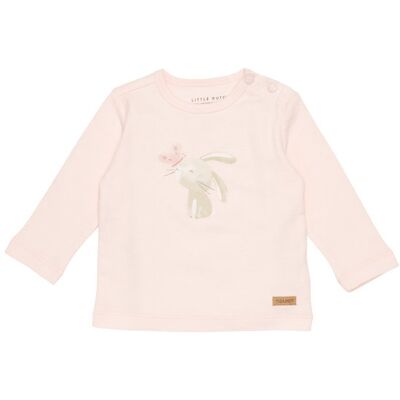 Little Dutch T-shirt z długim rękawem Bunny Pink 68cm CL21120050 Little Dutch T-shirt z długim rękawem Bunny Pink 68cm CL21120050