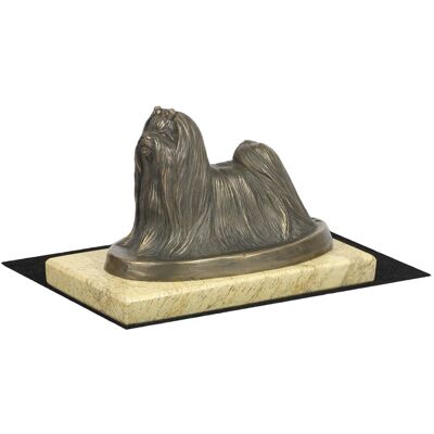 Art-Dog figurka psa Maltańczyk - realistyczna rzeźba, kompaktowa dekoracja Art-Dog figurka psa Maltańczyk - realistyczna rzeźba, kompaktowa dekoracja