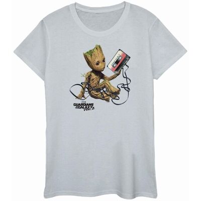 Marvel Koszulka Damska / Damska Guardians Of The Galaxy Groot Tape Cotton T-Shirt (XXL (193cm) / Jasnoszary) Marvel Koszulka Damska / Damska Guardians Of The Galaxy Groot Tape Cotton T-Shirt (XXL (193cm) / Jasnoszary)