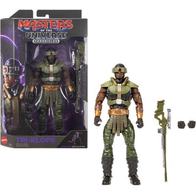 Mattel Masters of the Universe Chronicles Władcy Wszechświata Film Tri - Klops, dla dzieci 6+, fanów i kolekcjonerów JKJ24 Mattel Masters of the Universe Chronicles Władcy Wszechświata Film Tri - Klops, dla dzieci 6+, fanów i kolekcjonerów JKJ24