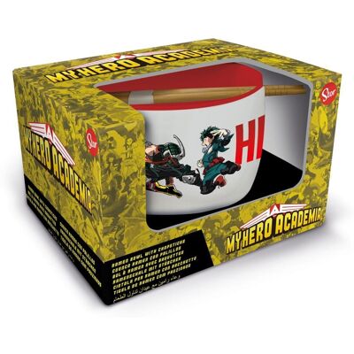 Stor Misa Ramen My Hero Academia Z Pałeczkami, Ceramika, 0,5 L Stor Misa Ramen My Hero Academia Z Pałeczkami, Ceramika, 0,5 L