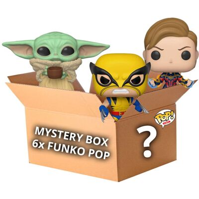 Funko Mystery Pop! Box - Figurka Niespodzianka X 6 Funko Mystery Pop! Box - Figurka Niespodzianka X 6