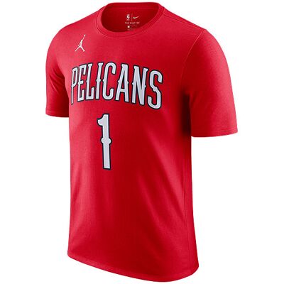 Nike Nba New Orleans Pelicans Zion Williamson Statement Edition Tee University Red Nike Nba New Orleans Pelicans Zion Williamson Statement Edition Tee University Red