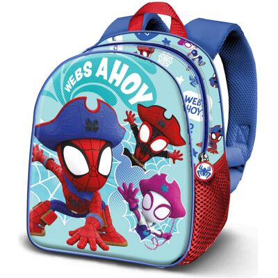 Karactermania Plecak 3d Marvel Spidey Pirates 31 Cm Dla Małych Superbohaterów Karactermania Plecak 3d Marvel Spidey Pirates 31 Cm Dla Małych Superbohaterów