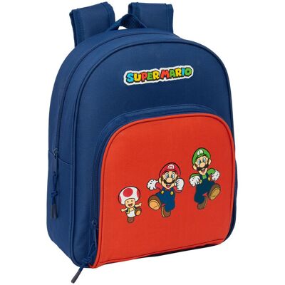 Safta Plecak Adaptacyjny Super Mario Bros Mamma Mia 34cm Do Szkoły Safta Plecak Adaptacyjny Super Mario Bros Mamma Mia 34cm Do Szkoły