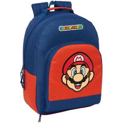 Safta Plecak Super Mario Bros 'Mamma Mia' 42 Cm - Idealny Do Szkoły I Na Co Dzień Safta Plecak Super Mario Bros 'Mamma Mia' 42 Cm - Idealny Do Szkoły I Na Co Dzień