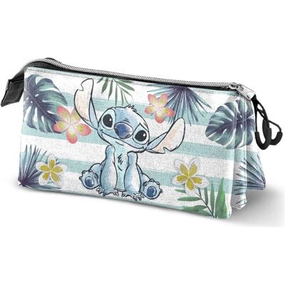 Karactermania Potrójny Piórnik Szkolny Disney Lilo & Stitch Ocean, 3 Komory Karactermania Potrójny Piórnik Szkolny Disney Lilo & Stitch Ocean, 3 Komory