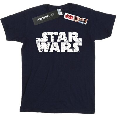 Disney Star Wars Damska Bawełniana Koszulka Boyfriend Z Bożonarodzeniowym Logo (3XL / Granatowy) Disney Star Wars Damska Bawełniana Koszulka Boyfriend Z Bożonarodzeniowym Logo (3XL / Granatowy)