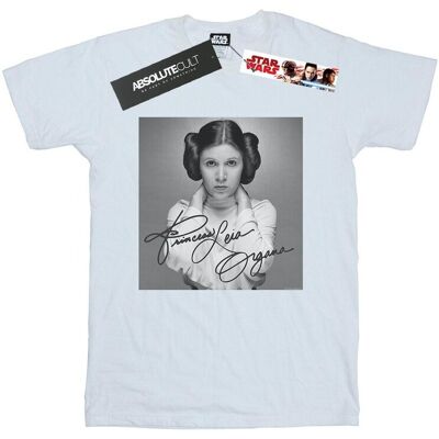 Disney Star Wars Koszulka Damska / Damska Princess Leia Organa Cotton Boyfriend T-Shirt (S (52-55 Cm) / Ciepły Biały) Disney Star Wars Koszulka Damska / Damska Princess Leia Organa Cotton Boyfriend T-Shirt (S (52-55 Cm) / Ciepły Biały)