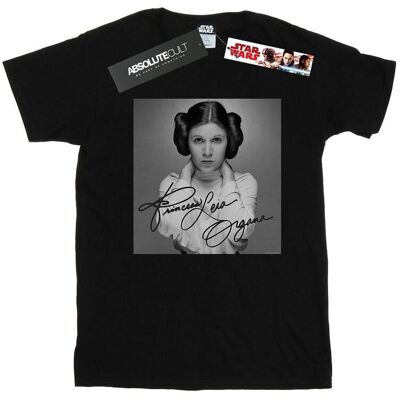 Disney Star Wars Koszulka Damska / Damska Princess Leia Organa Cotton Boyfriend T-Shirt (S (52-55 Cm) / Czarny) Disney Star Wars Koszulka Damska / Damska Princess Leia Organa Cotton Boyfriend T-Shirt (S (52-55 Cm) / Czarny)