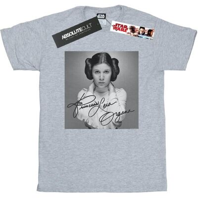 Disney Star Wars Koszulka Damska / Damska Princess Leia Organa Cotton Boyfriend T-Shirt (S (52-55 Cm) / Jasnoszary) Disney Star Wars Koszulka Damska / Damska Princess Leia Organa Cotton Boyfriend T-Shirt (S (52-55 Cm) / Jasnoszary)