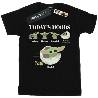 Disney Star Wars Koszulka Damska / Damska The Mandalorian The Child Moods Cotton Boyfriend T-Shirt (XXL (193cm) / Czarny) Disney Star Wars Koszulka Damska / Damska The Mandalorian The Child Moods Cotton Boyfriend T-Shirt (XXL (193cm) / Czarny)