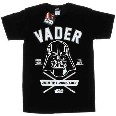Disney Star Wars Męska Koszulka Darth Vader Collegiate T-Shirt (XXL (193cm) / Czarny) Disney Star Wars Męska Koszulka Darth Vader Collegiate T-Shirt (XXL (193cm) / Czarny)